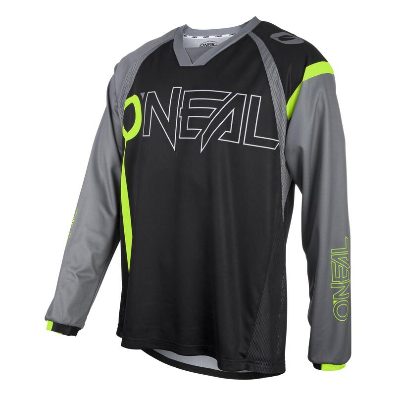 Bluza O'Neal Element Fr Hybrid - S, Negru-Galben Neon