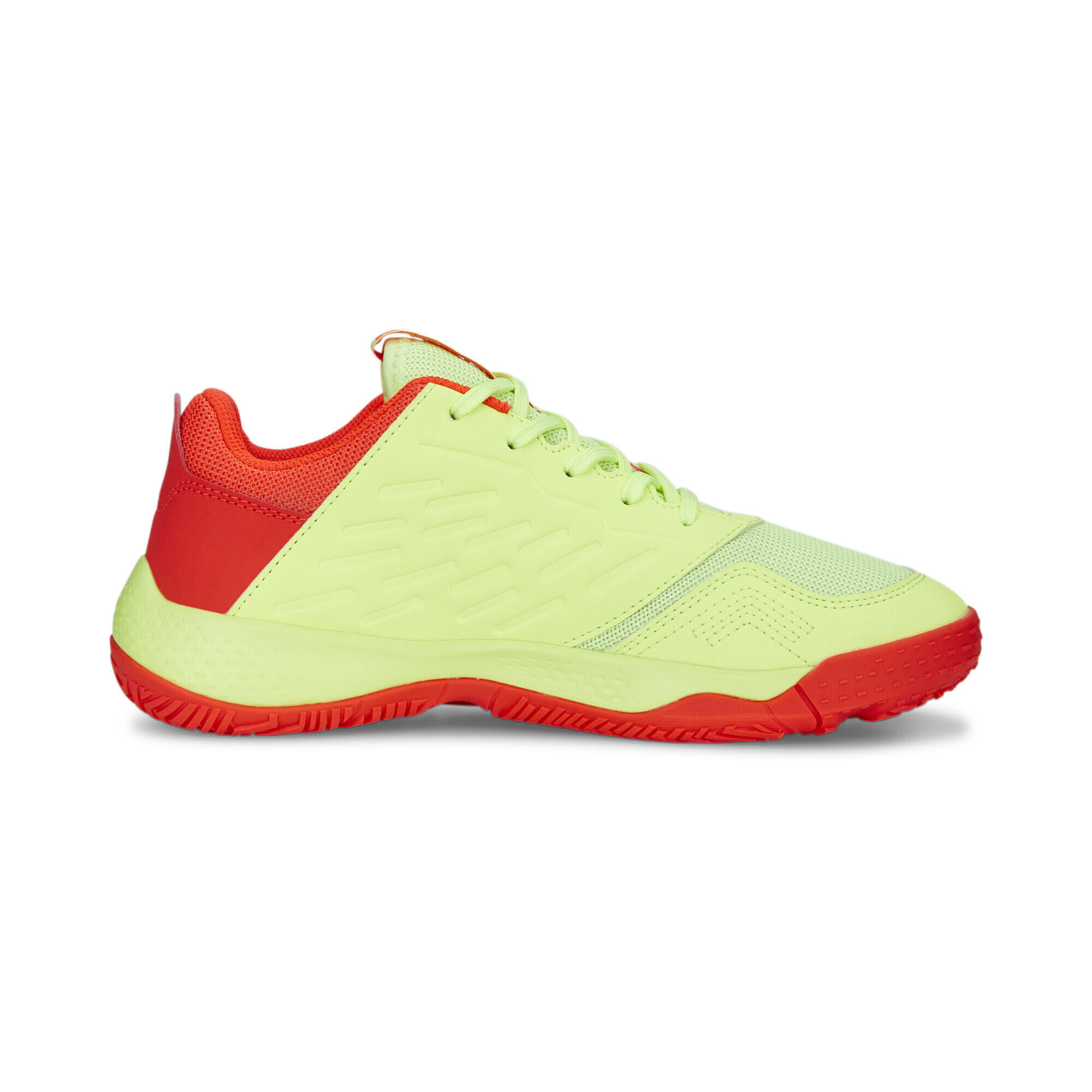 Zapatillas de balonmano Niños Accelerate Turbo II PUMA Amarillas 5/6