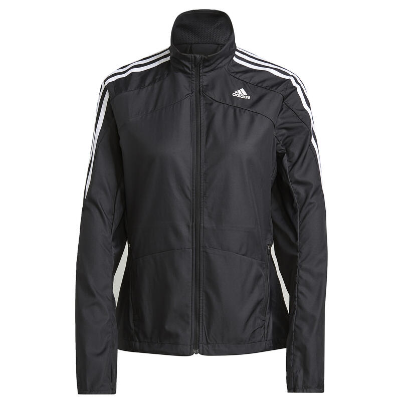 Dzseki adidas Marathon 3-Stripes, Fekete, Nők