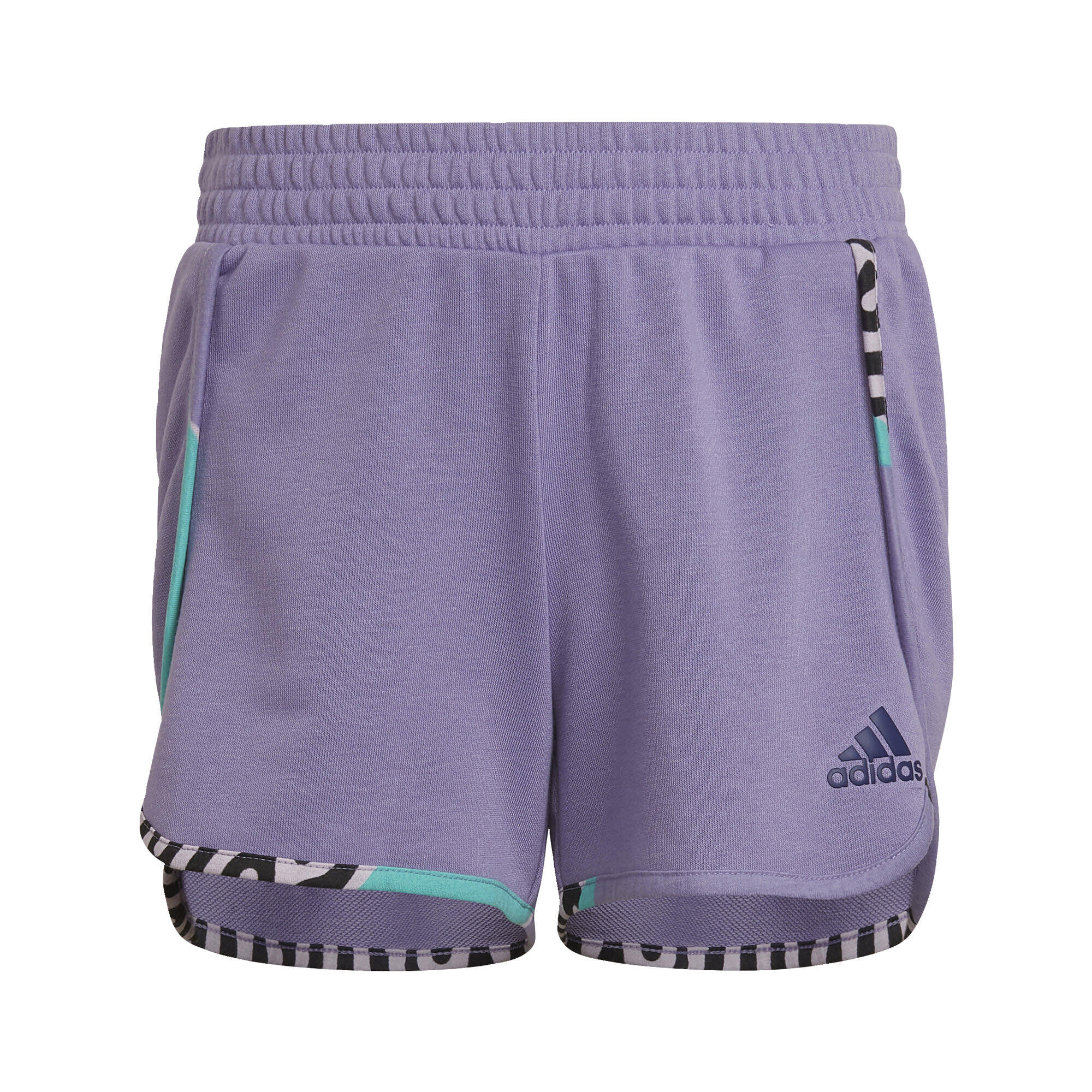 AEROREADY Girls Power Cotton Knit Short 3/5