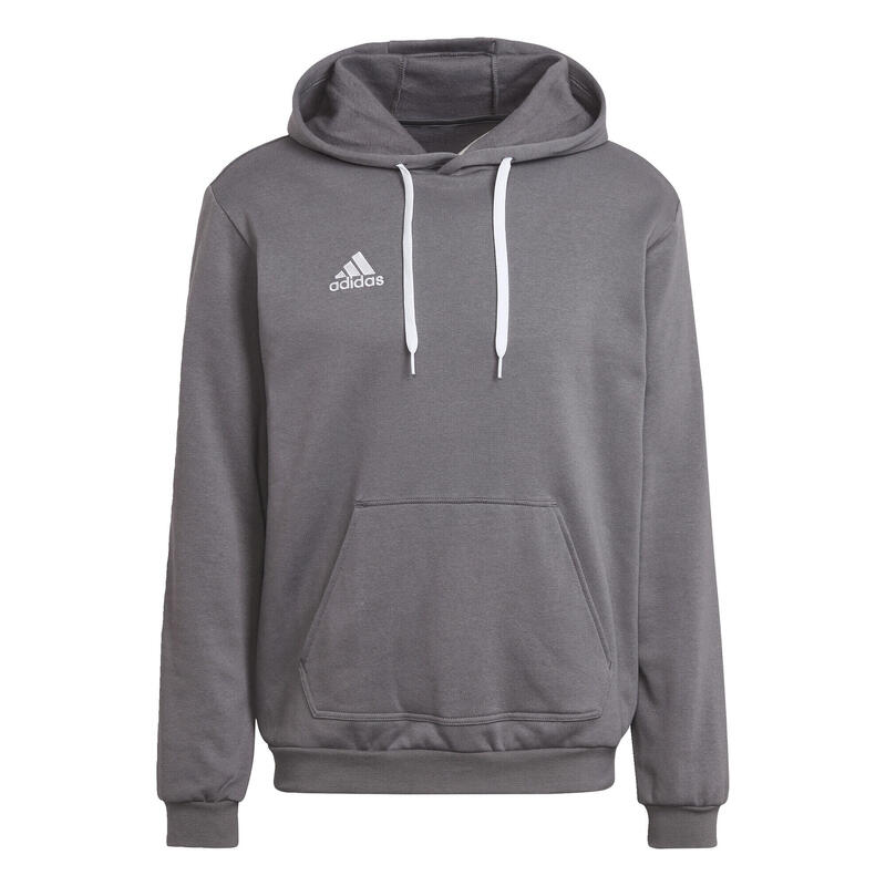 Férfi kapucnis pulóver, adidas Entrada 22 Sweat Hoodie, szürke