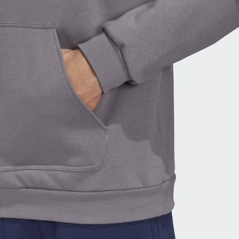 Férfi kapucnis pulóver, adidas Entrada 22 Sweat Hoodie, szürke