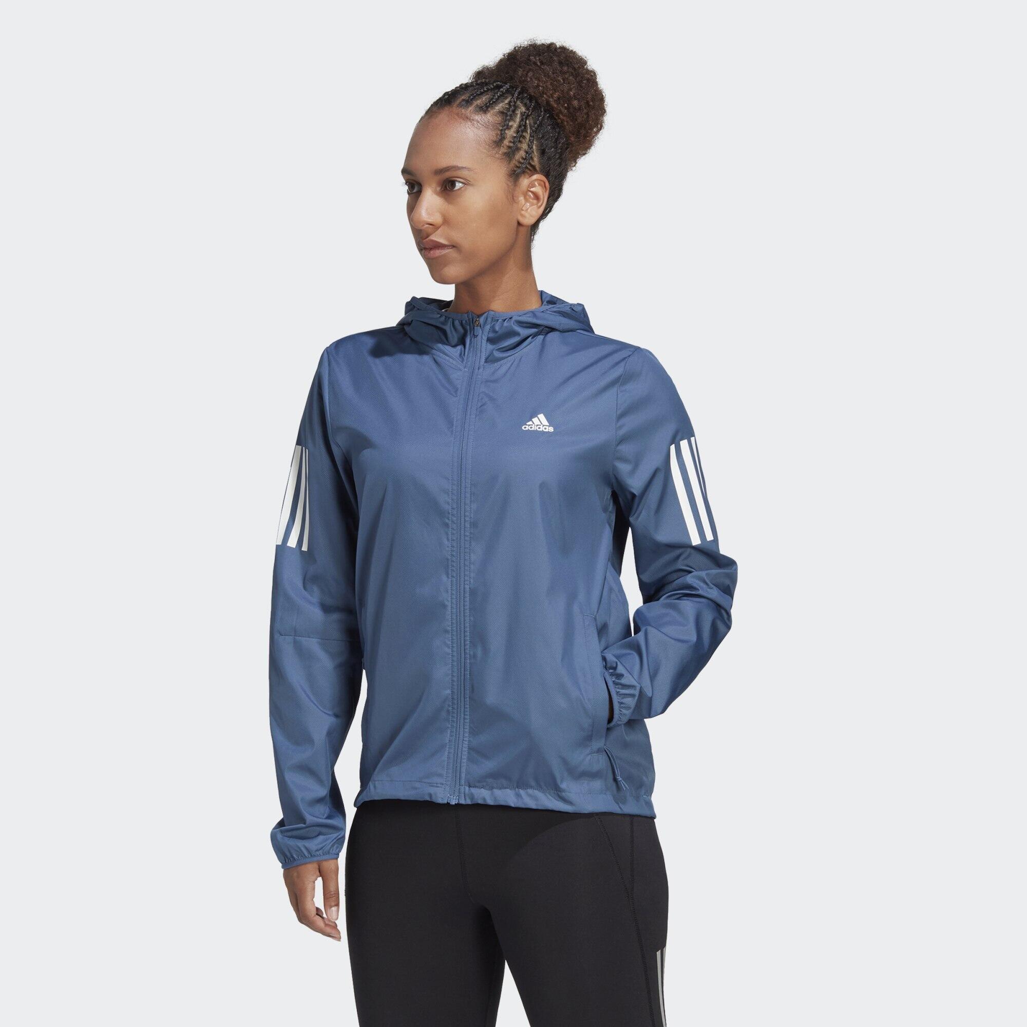 Wasserdichte Jacke für Frauen adidas Own the Run 3/5