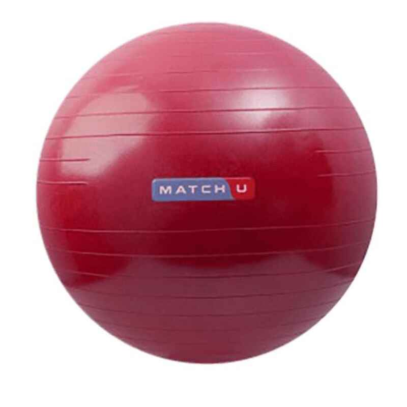 Gymnastikball - Fitness ball - 55 cm - Rot