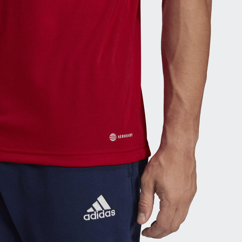Tricou Fitness ADIDAS Entrada Roșu Bărbați