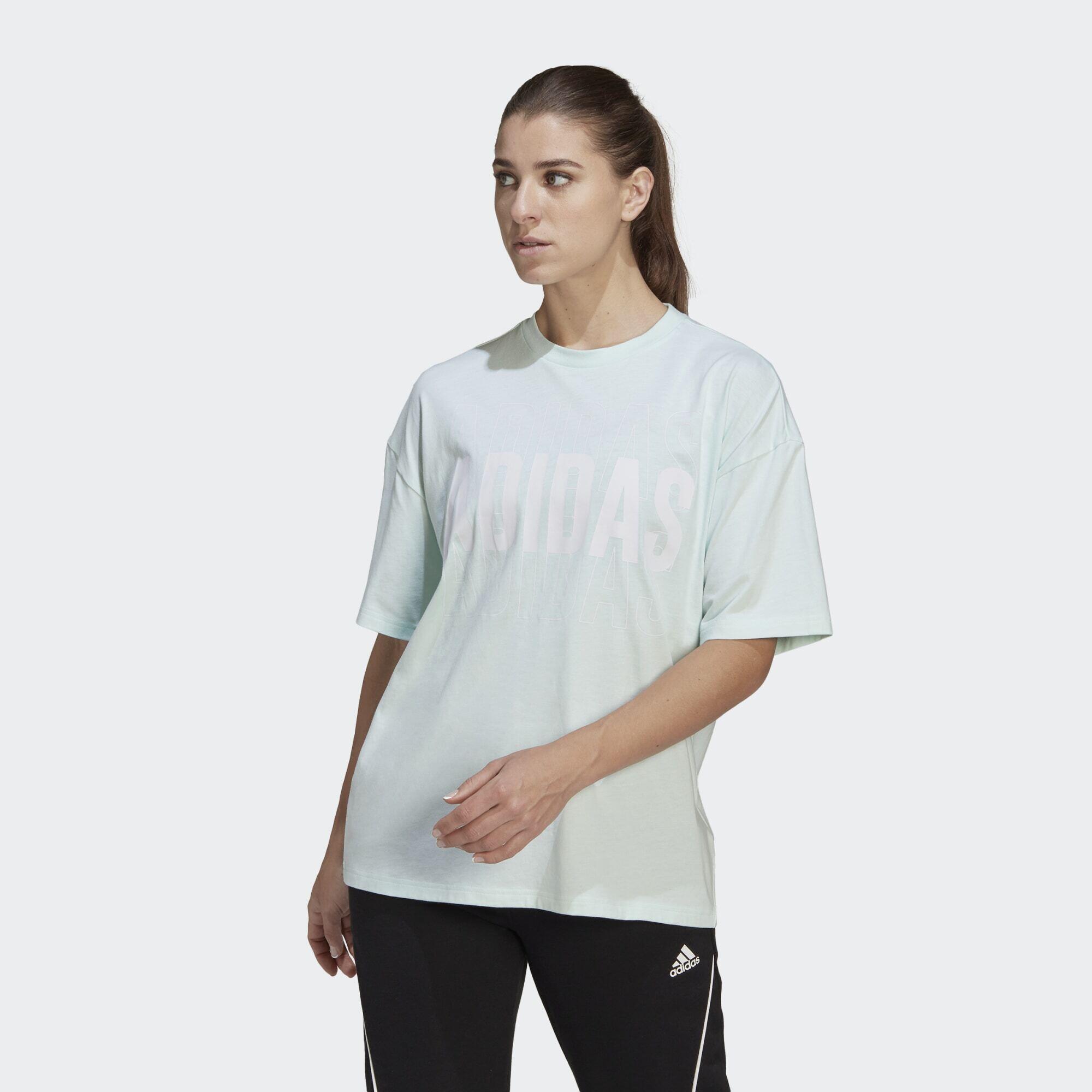 Essentials Repeat adidas Logo Oversized T-shirt 3/5