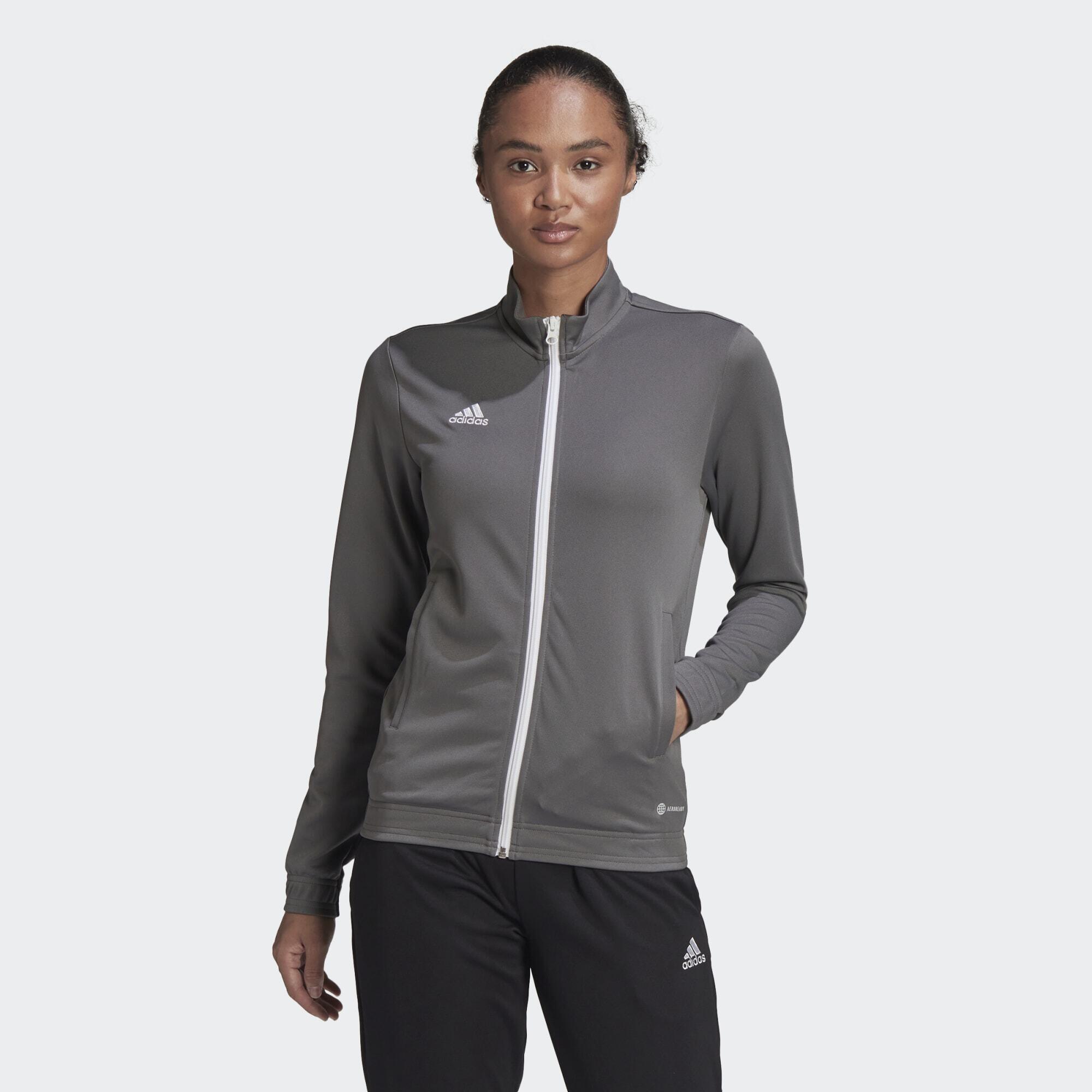 Adidas - Veste De Survêtement Entrada 22 - Coupe Vent - Gris - 38 S - Decathlon