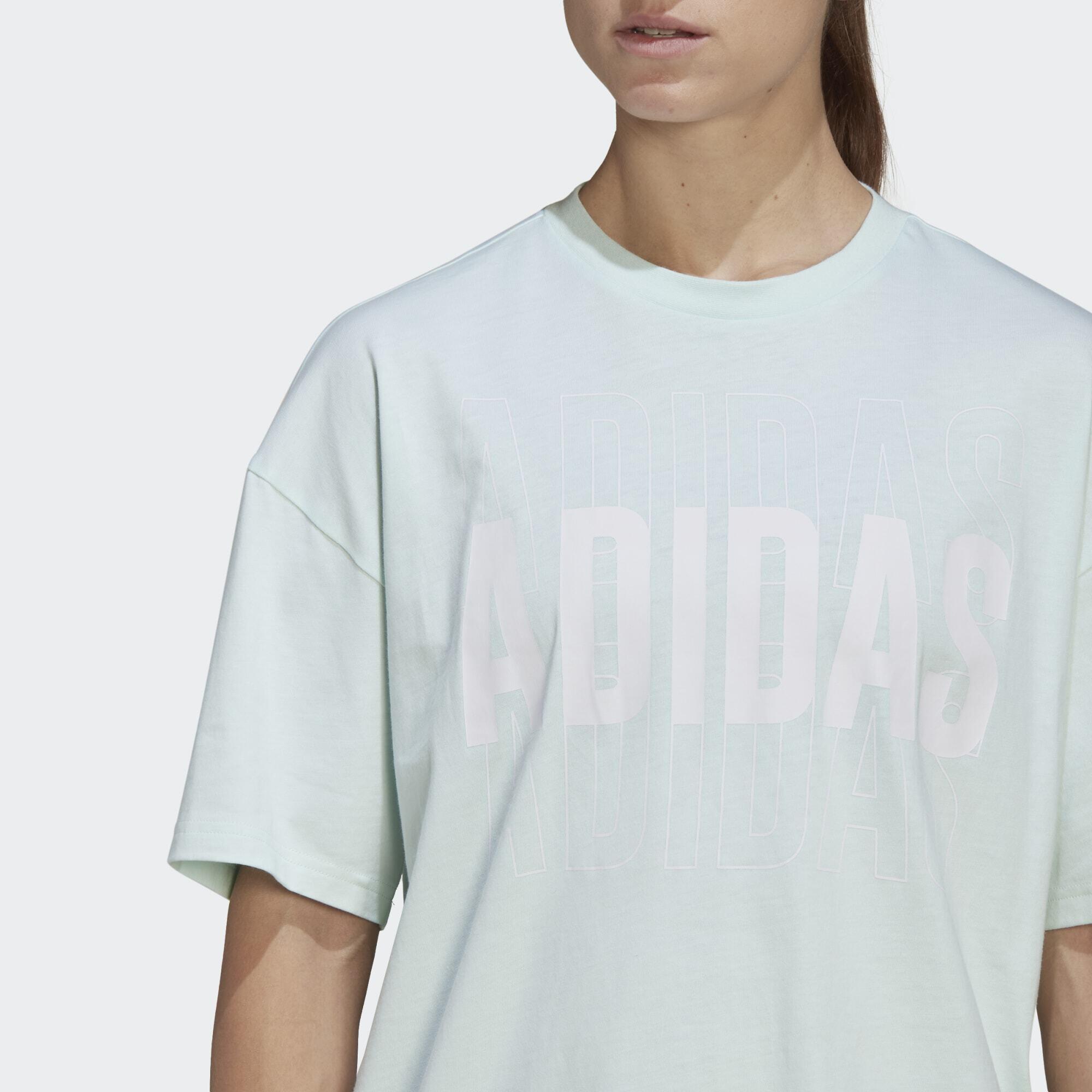 Essentials Repeat adidas Logo Oversized T-shirt 5/5