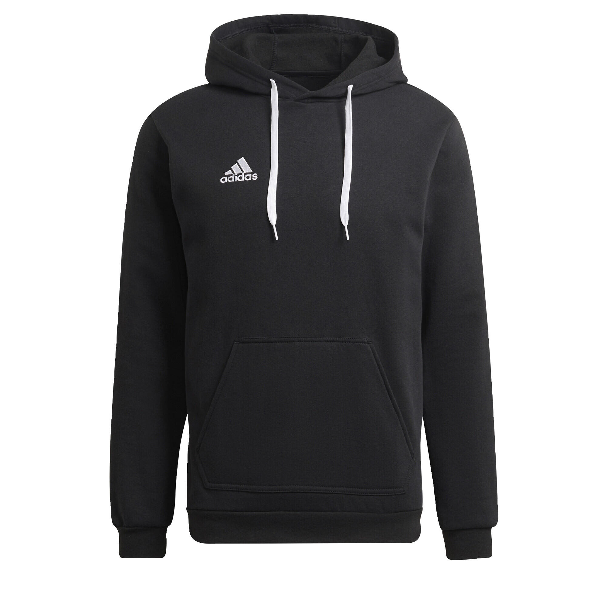 Adidas - Sweat-shirt À Capuche Entrada 22 Sweat - Sweat-shirt - Blanc|noir - 40 M - Decathlon