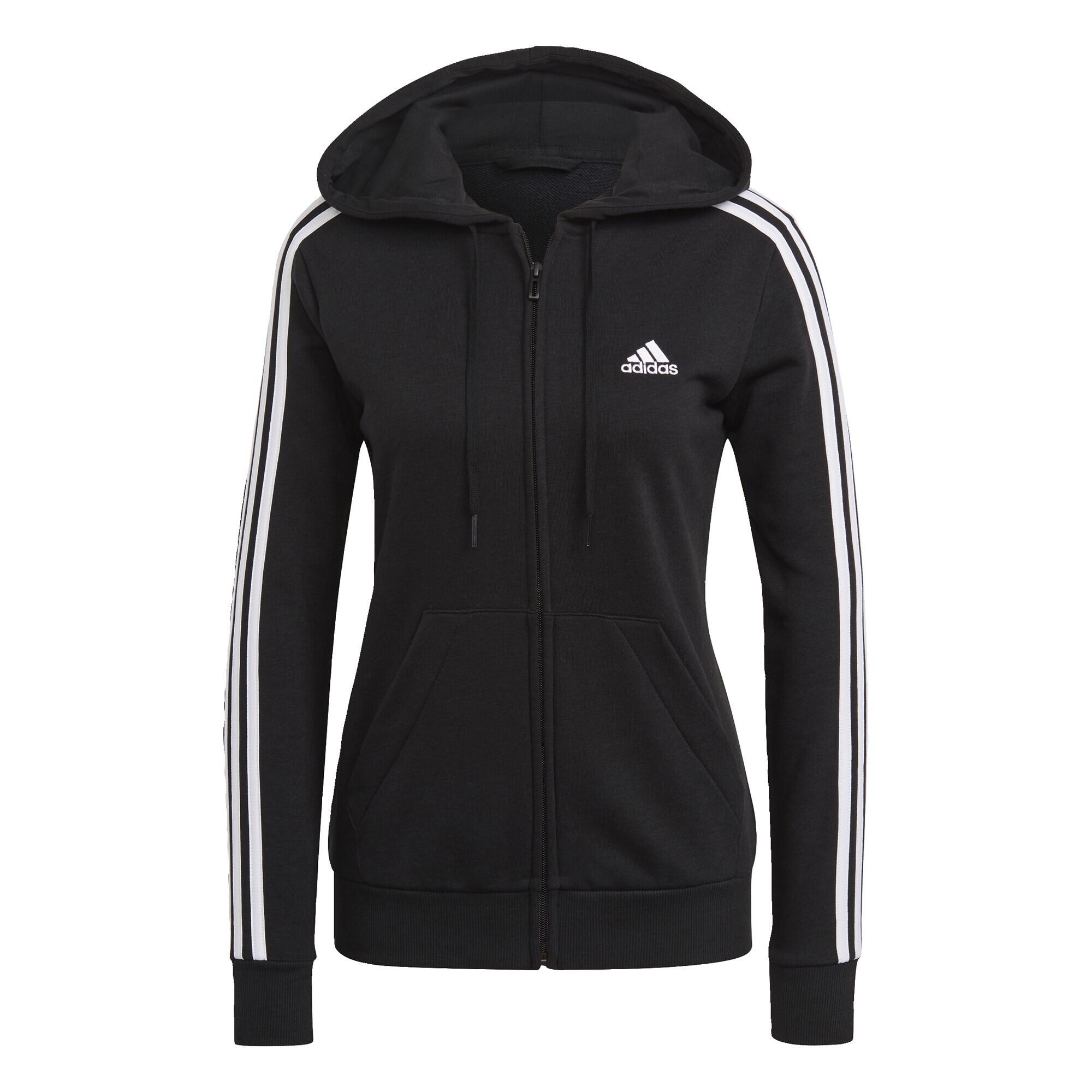 Veste à capuche Essentials French Terry 3-Stripes Full-Zip 2/2