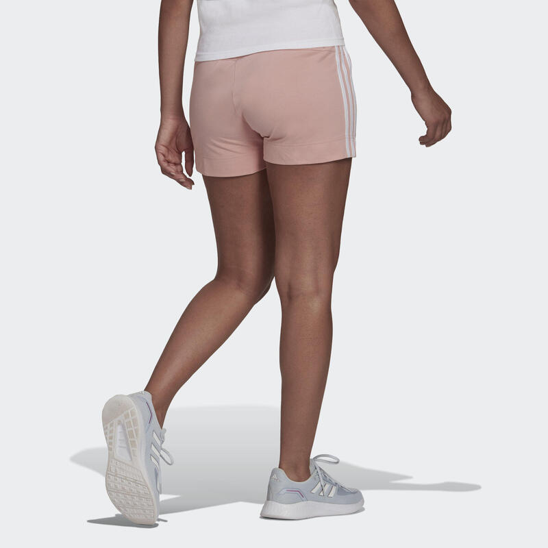 Calções para mulheres adidas Essentials Slim 3-Stripes