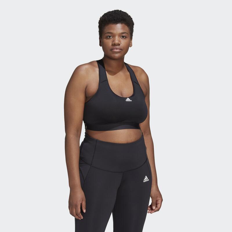 Reggiseno sportivo adidas Powerreact Training Medium-Support (Curvy) Reggiseno sportivo adidas Powerreact Training Medium-Support (Curvy)