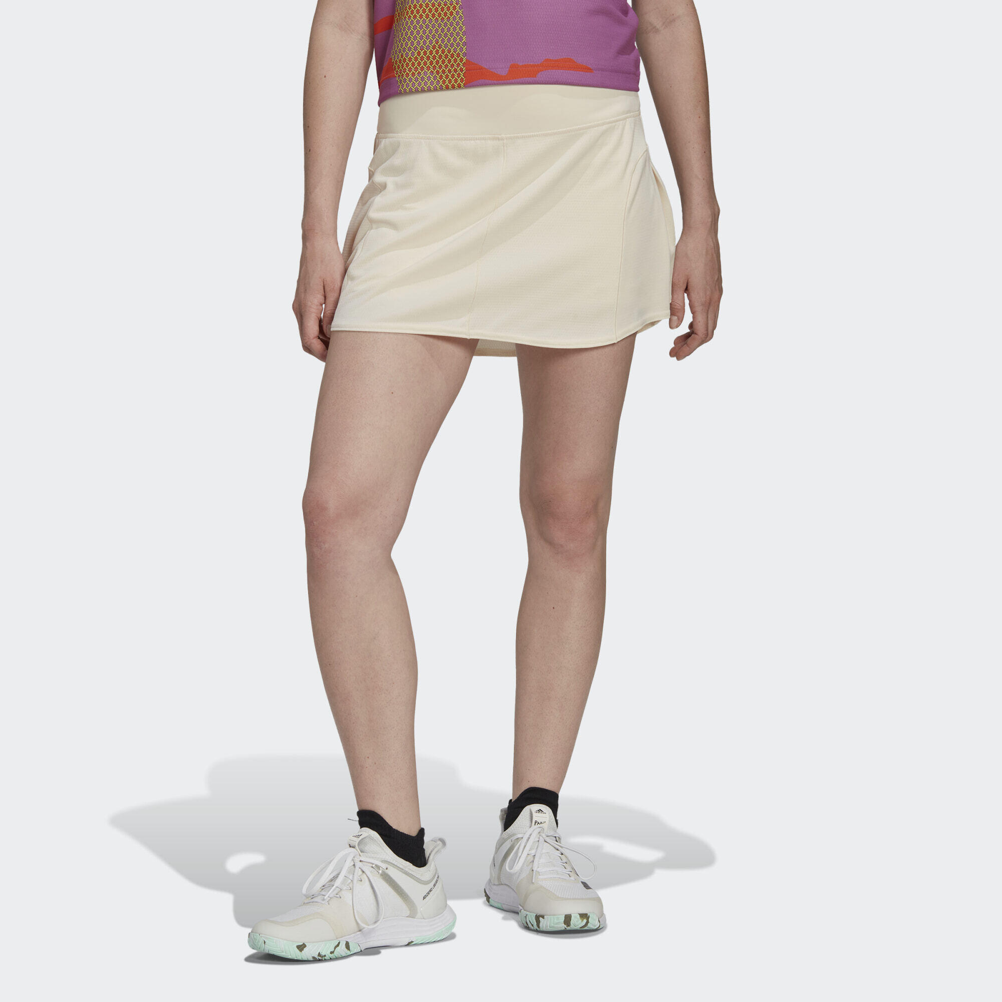Adidas - Jupe Tennis Match - Jupe - Beige - 36 Xs - Decathlon