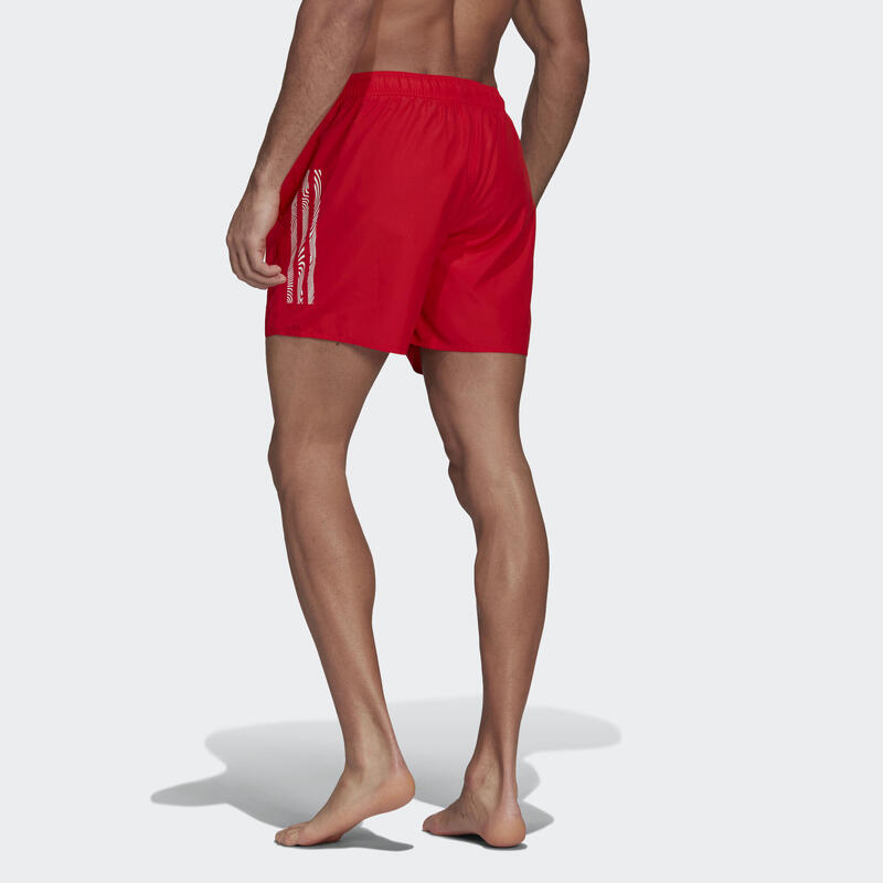 Short de bain coupe moyennement courte 3-Stripes