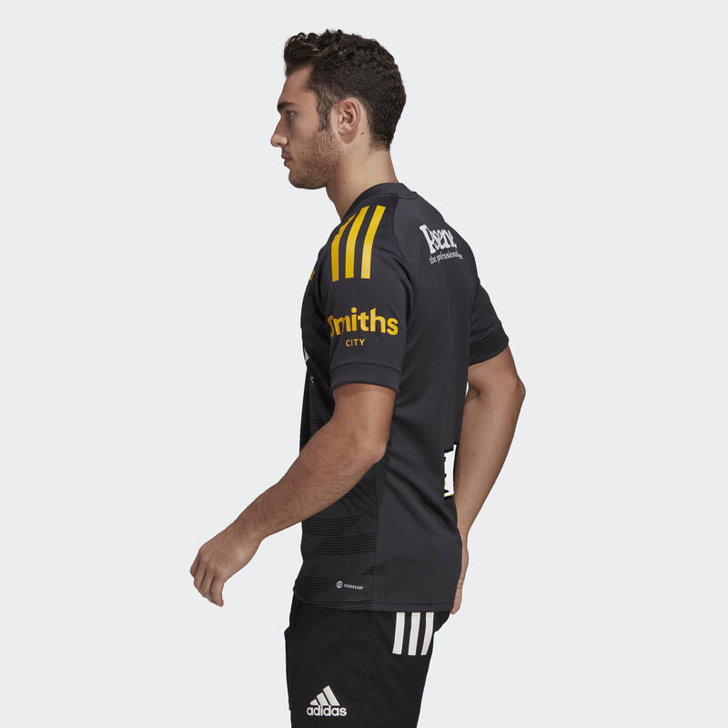 adidas Hurricanes Rugby Home Replica Jersey - Gold