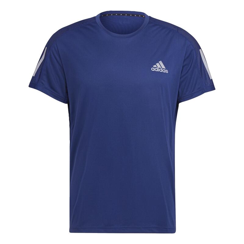 Koszulka do biegania męska Adidas Own The Run Tee niebieska