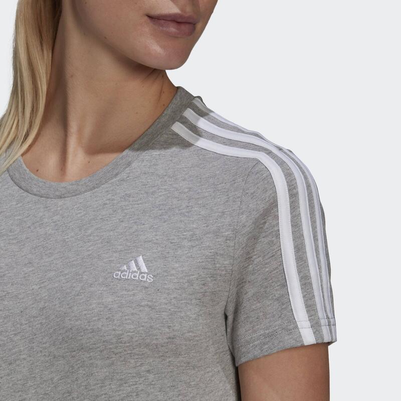 Essentials Slim 3-Stripes Tee