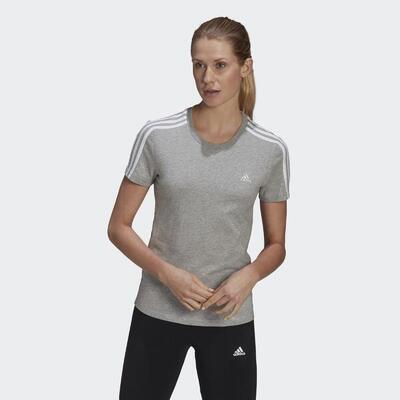 LOUNGEWEAR Essentials Slim 3-Streifen T-Shirt