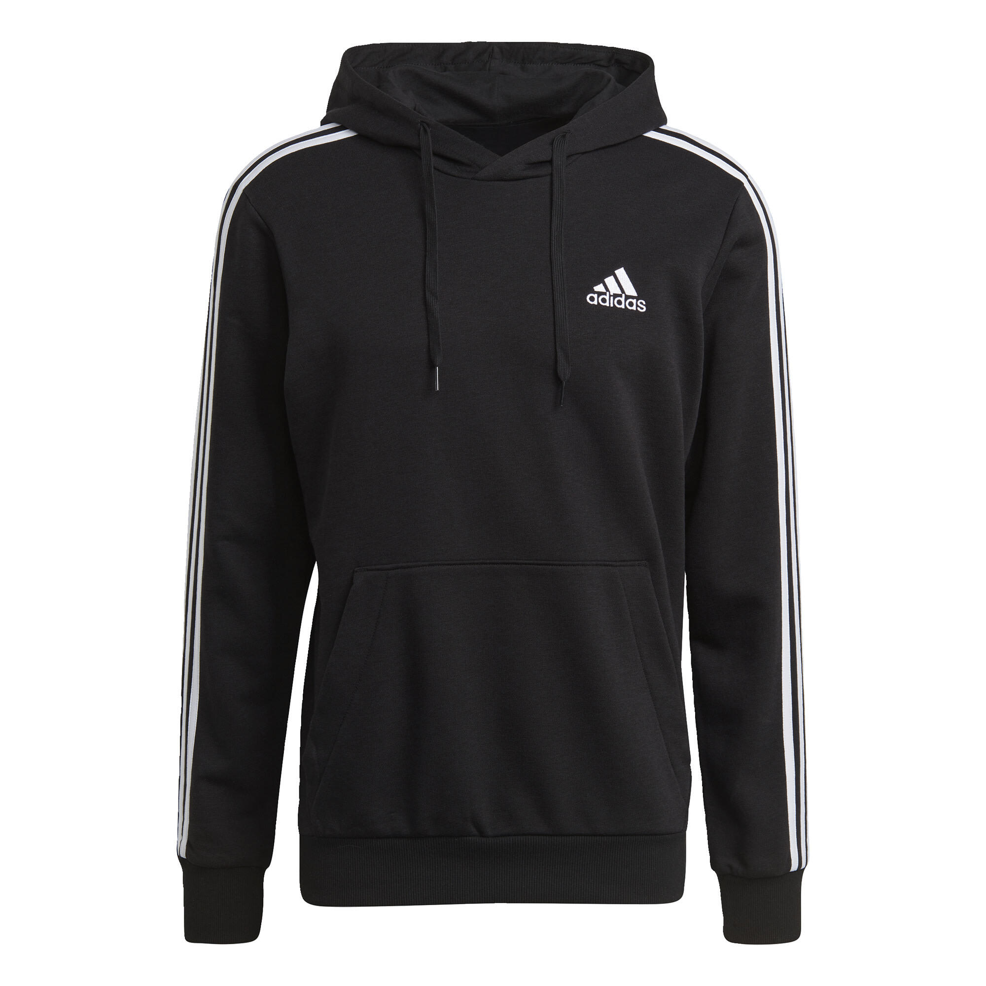adidas Essentials 3-Stripes Fleece Hoodie, męska bluza