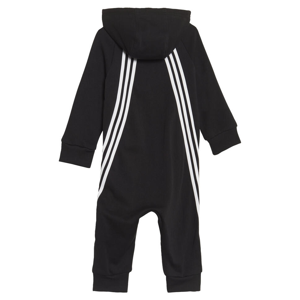 Kombinezon Adidas Fi Onesie pajacyk czarny bawełniany