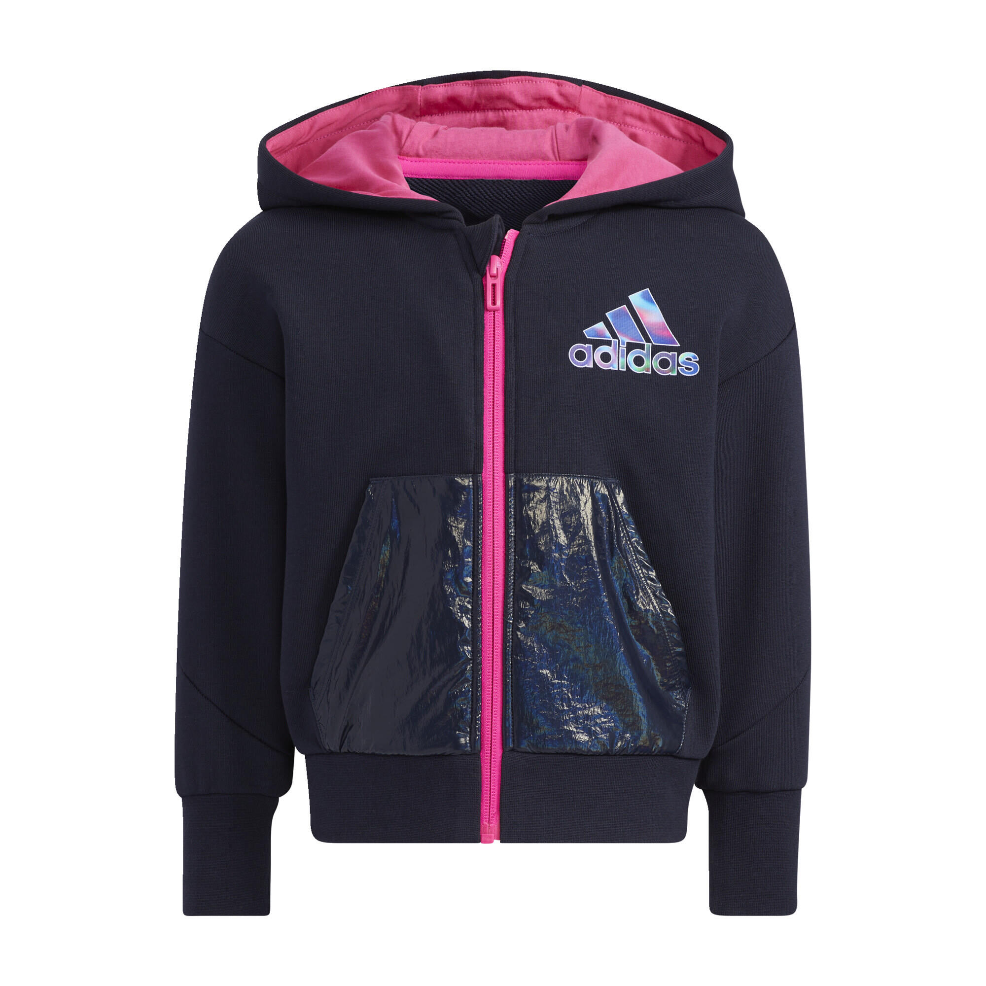 ADIDAS Giacca con cappuccio French Terry