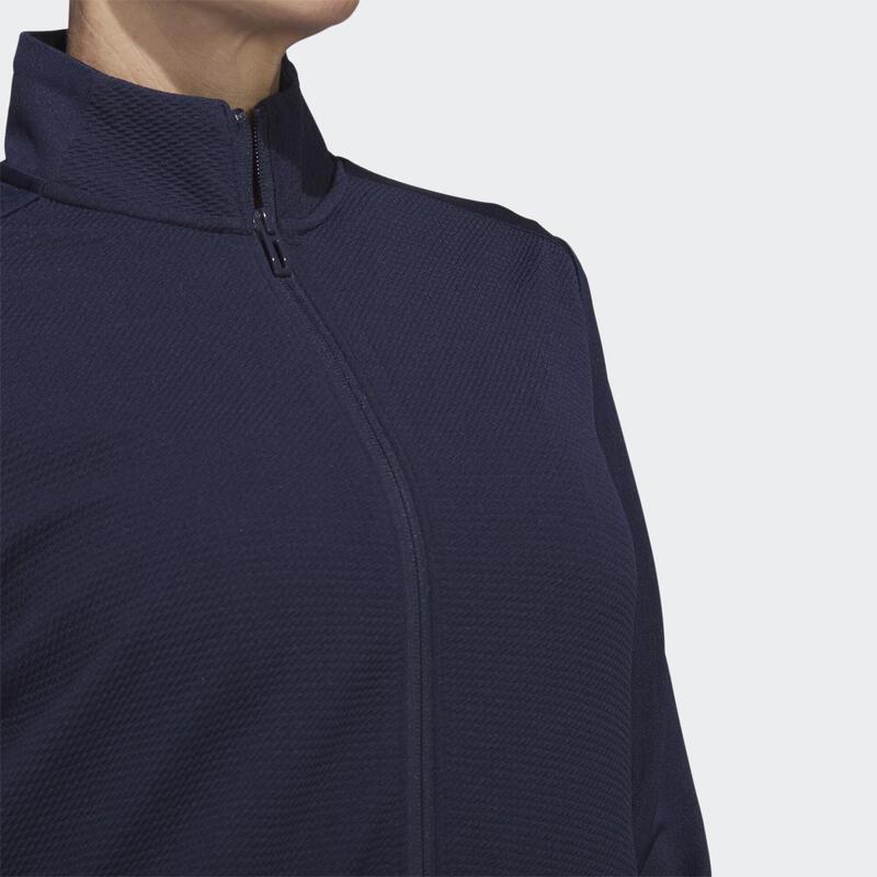 Veste texturée zip intégral