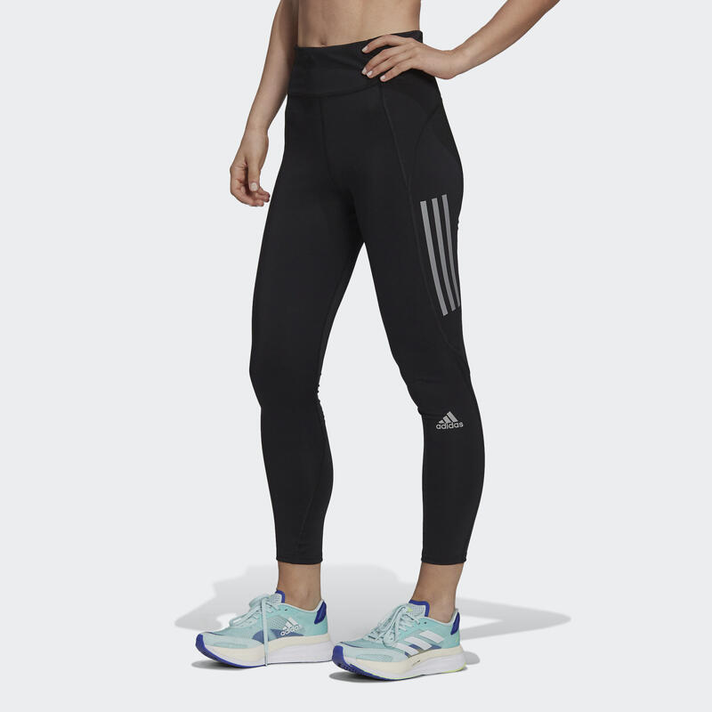 Colanti femei adidas Own The Run 7/8, Negru