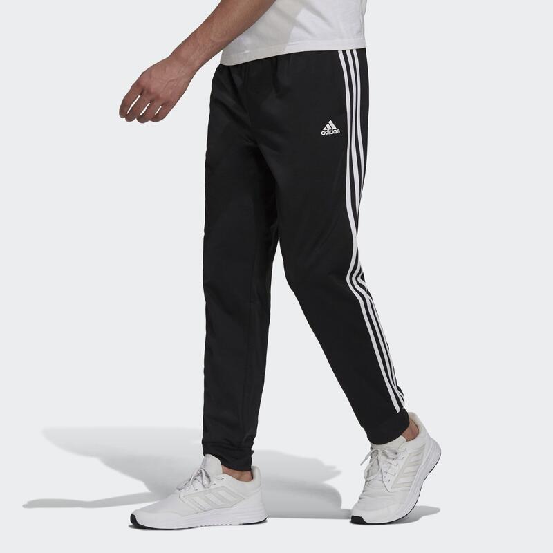 Spodnie dresowe adidas Primegreen Essentials Warm-Up Tapered 3-Stripes