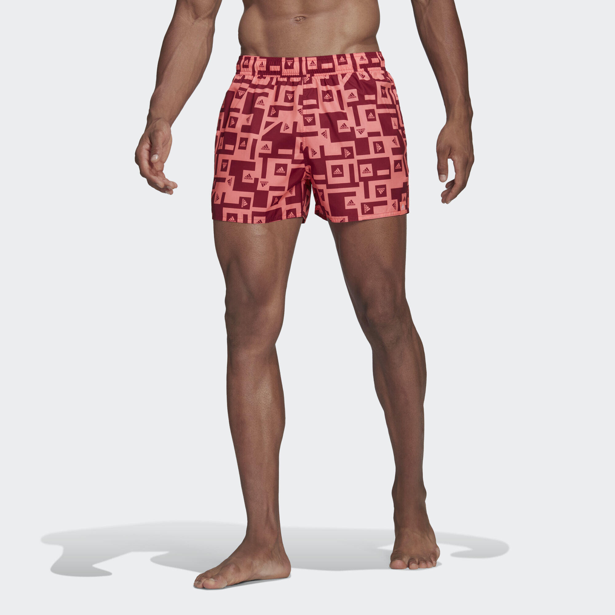 ADIDAS Calções de Praia Curtos Adidas Graphic BOS AOP Homem