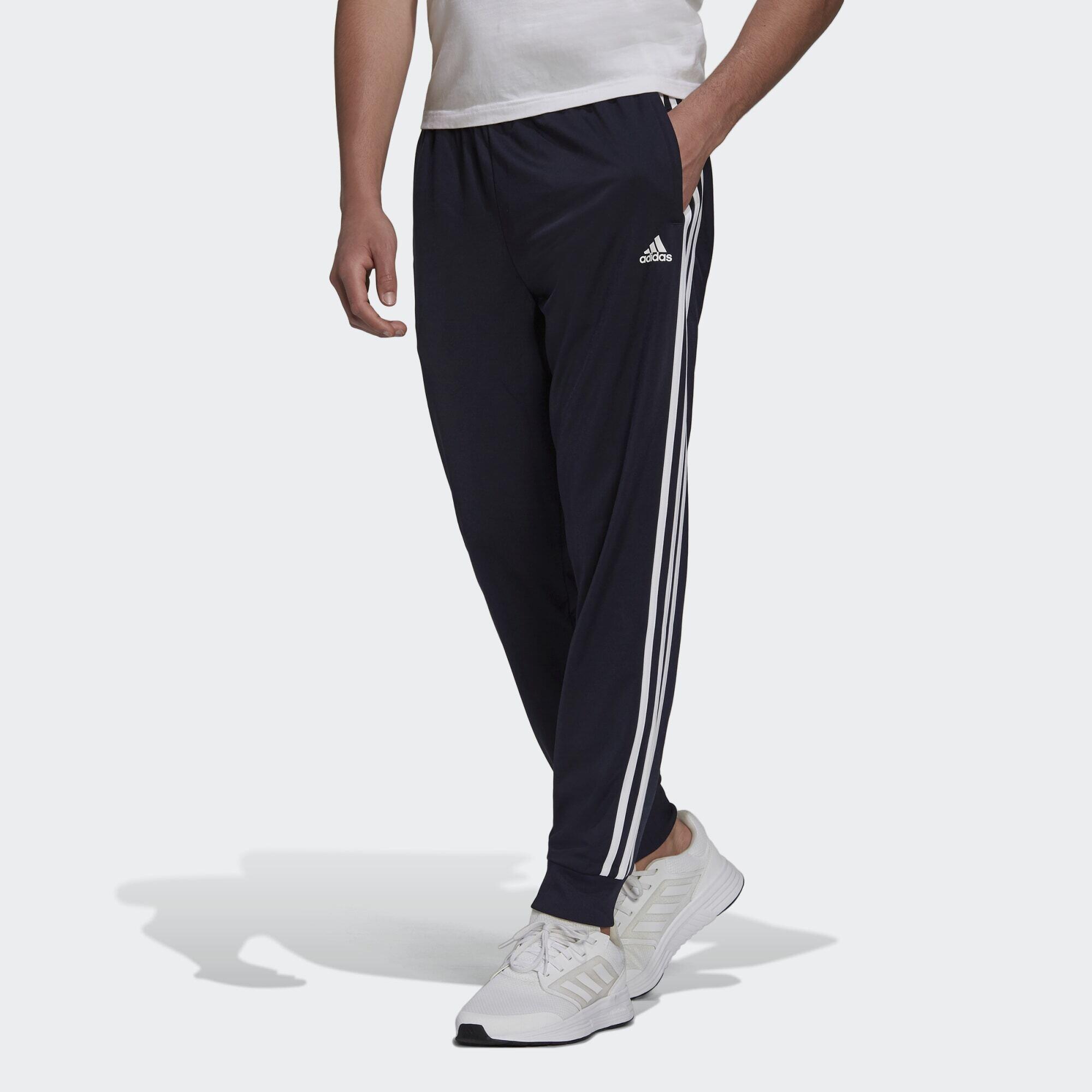 Essentials Warm Up Tapered 3 Stripes Track Pants ADIDAS Decathlon