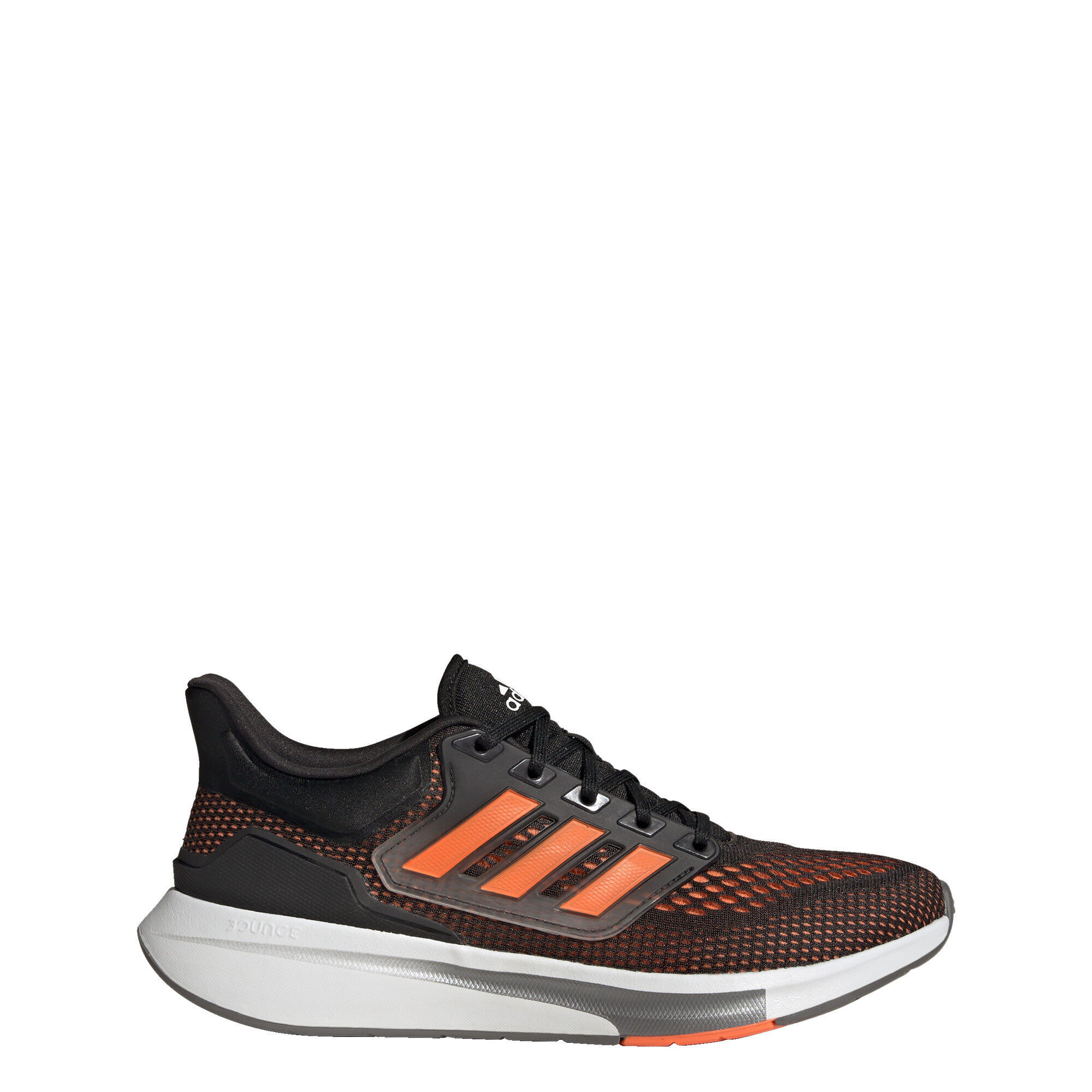 Adidas - Chaussure Eq21 Run - Chaussures De Sport - Gris|noir|orange - 40 - Decathlon