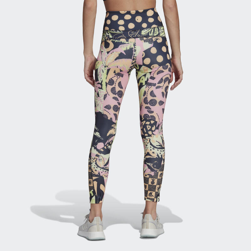 Farm Print Feel Brilliant AEROREADY High-Waisted 7/8 Legging