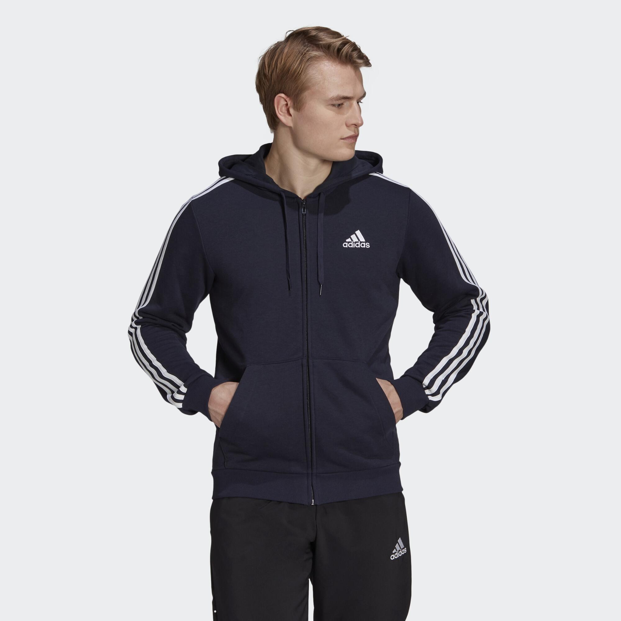 Essentials French Terry 3-Stripes Vest 1/5