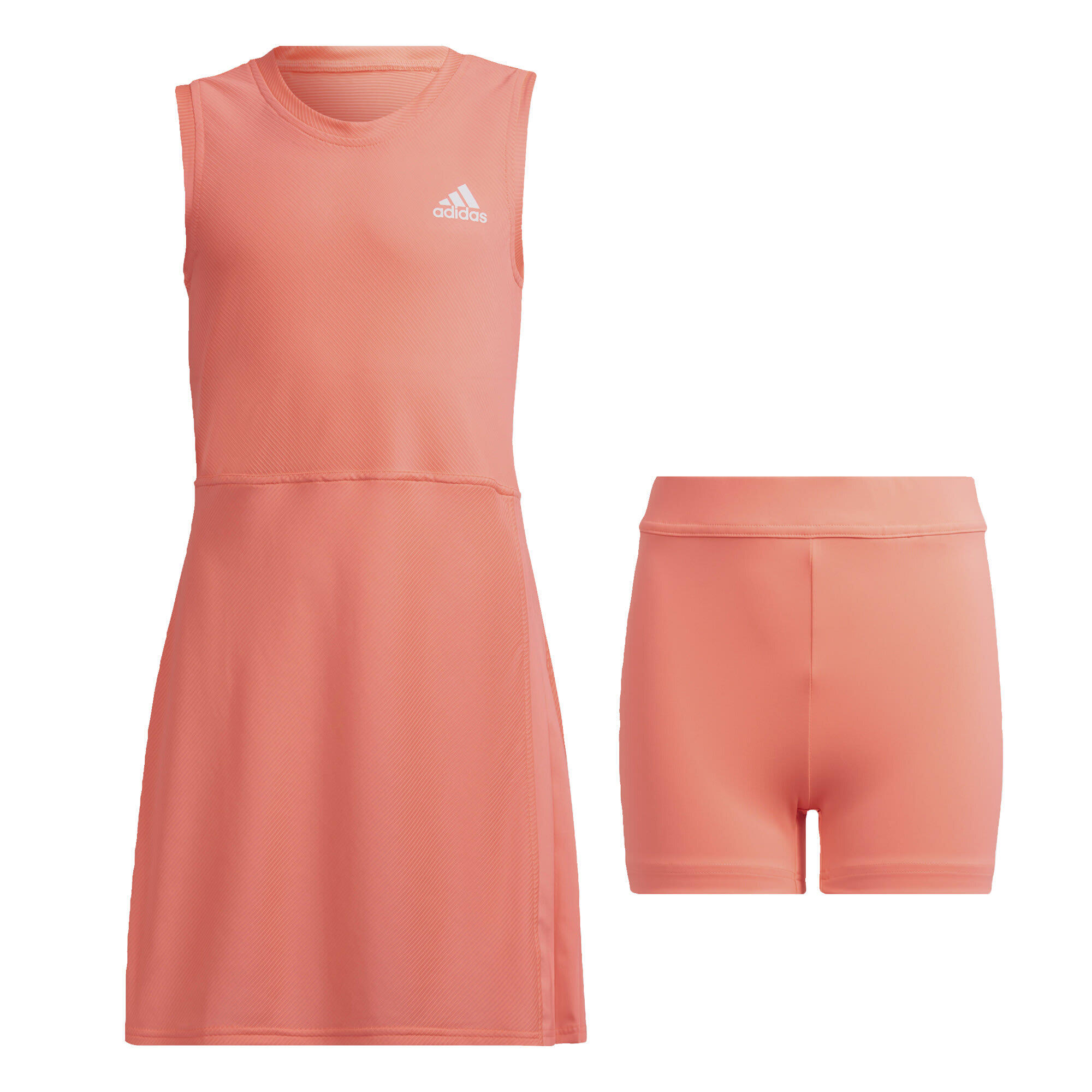 Adidas - Robe Tennis Pop-up - Robe - Rouge - 14 À 16 Ans - Decathlon