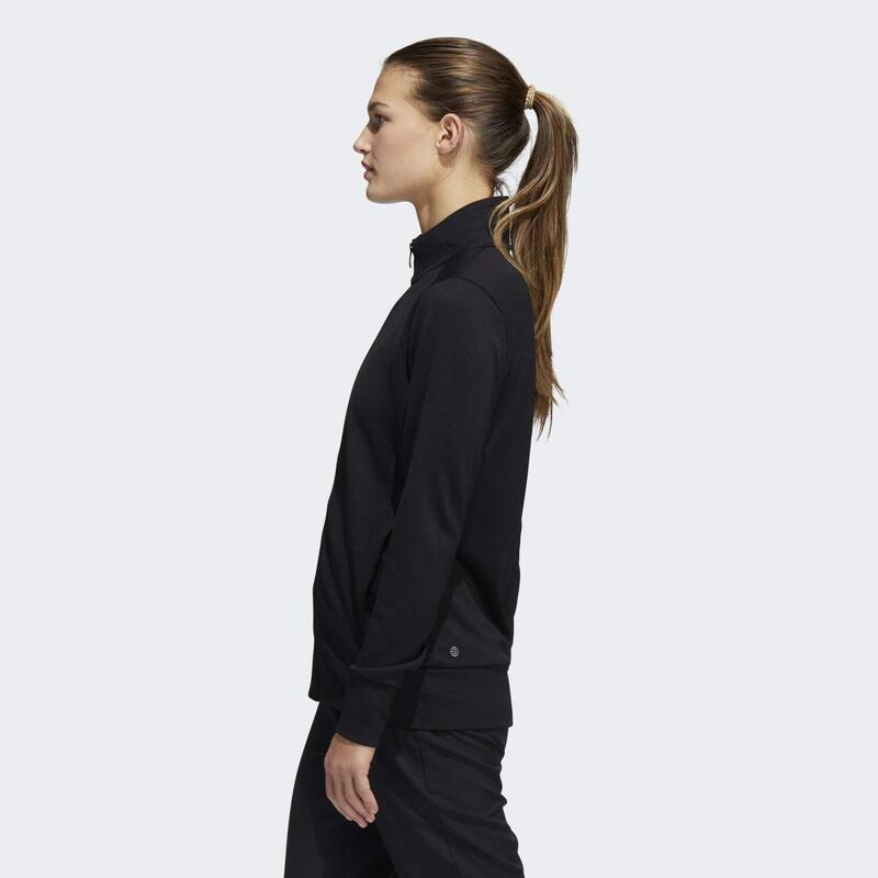 Textured Full-Zip Golf Jacket