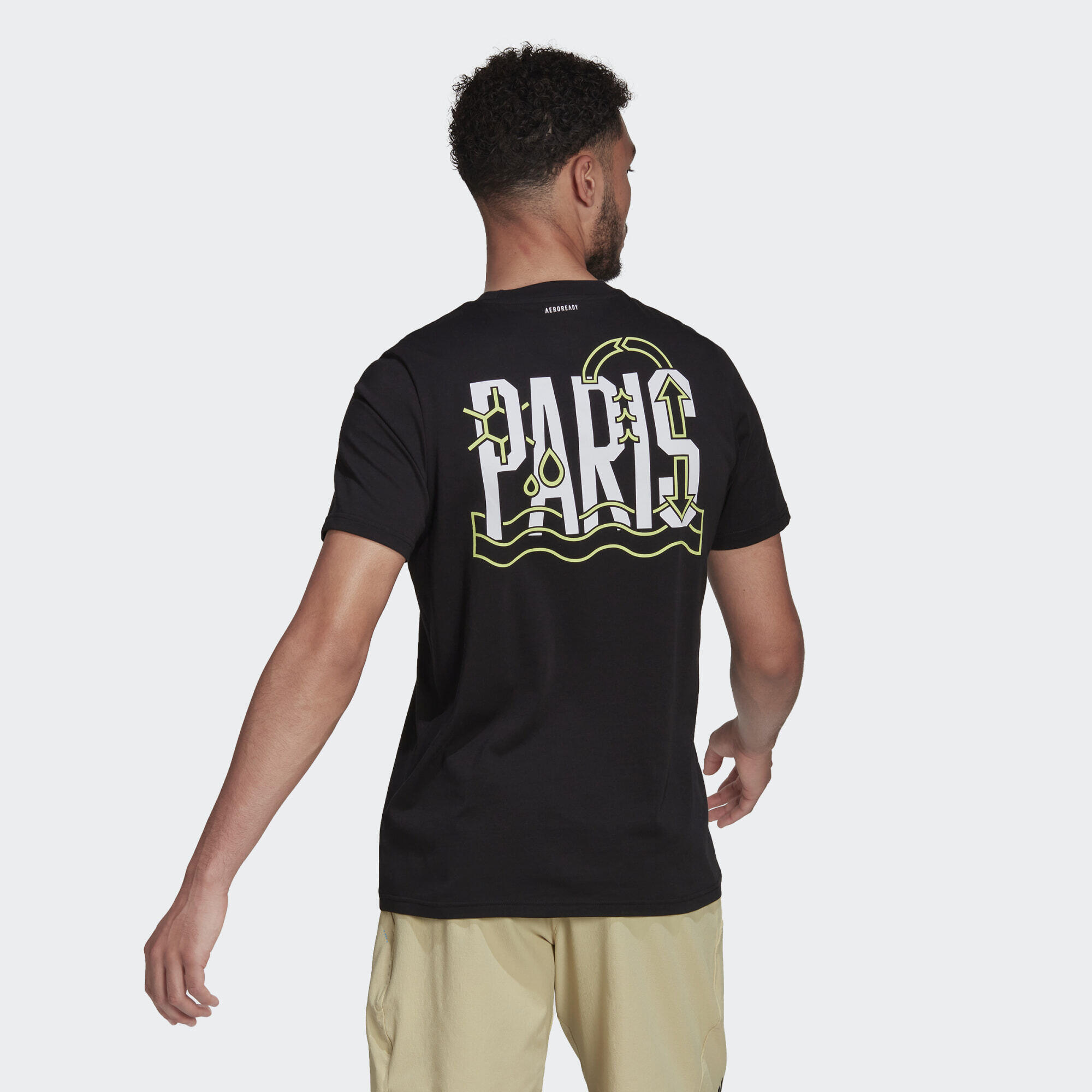 T-shirt da tennis AEROREADY Paris Graphic 3/5