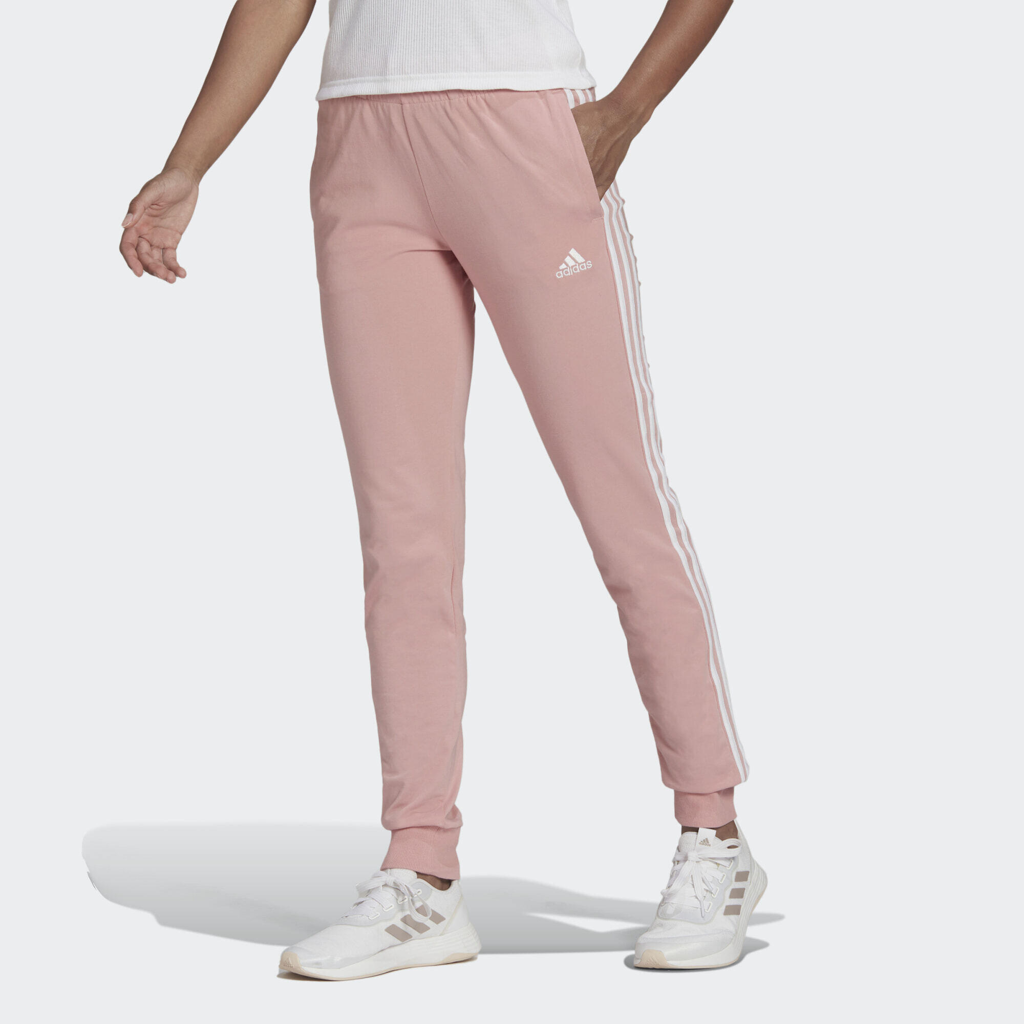 Pantalón Essentials Single Jersey 3 bandas 3/5