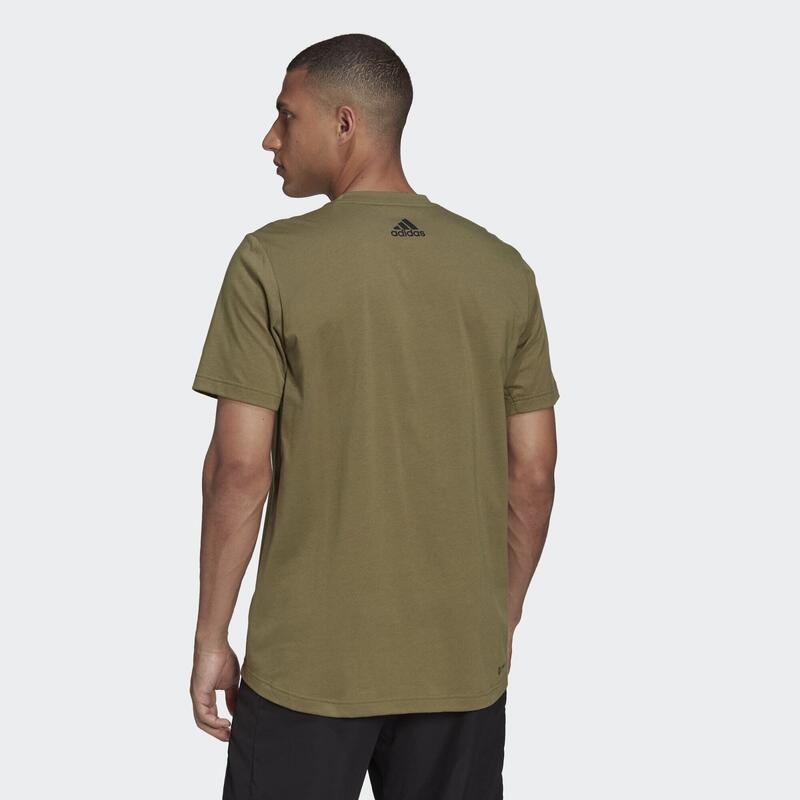 T-Shirt adidas AEROREADY Sport Tee, Verde, Homens