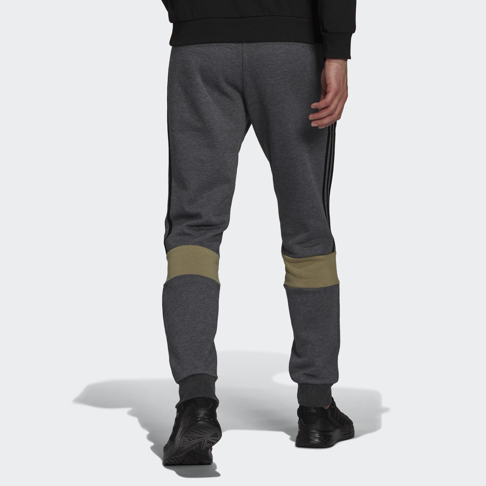 Pantaloni Essentials Fleece Colorblock 4/5