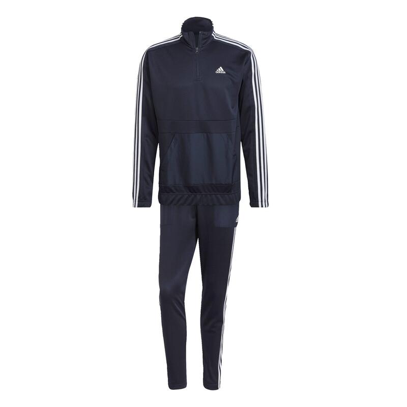 Melegítő adidas AEROREADY Tricot Quarter-Zip, Kék, Férfiak