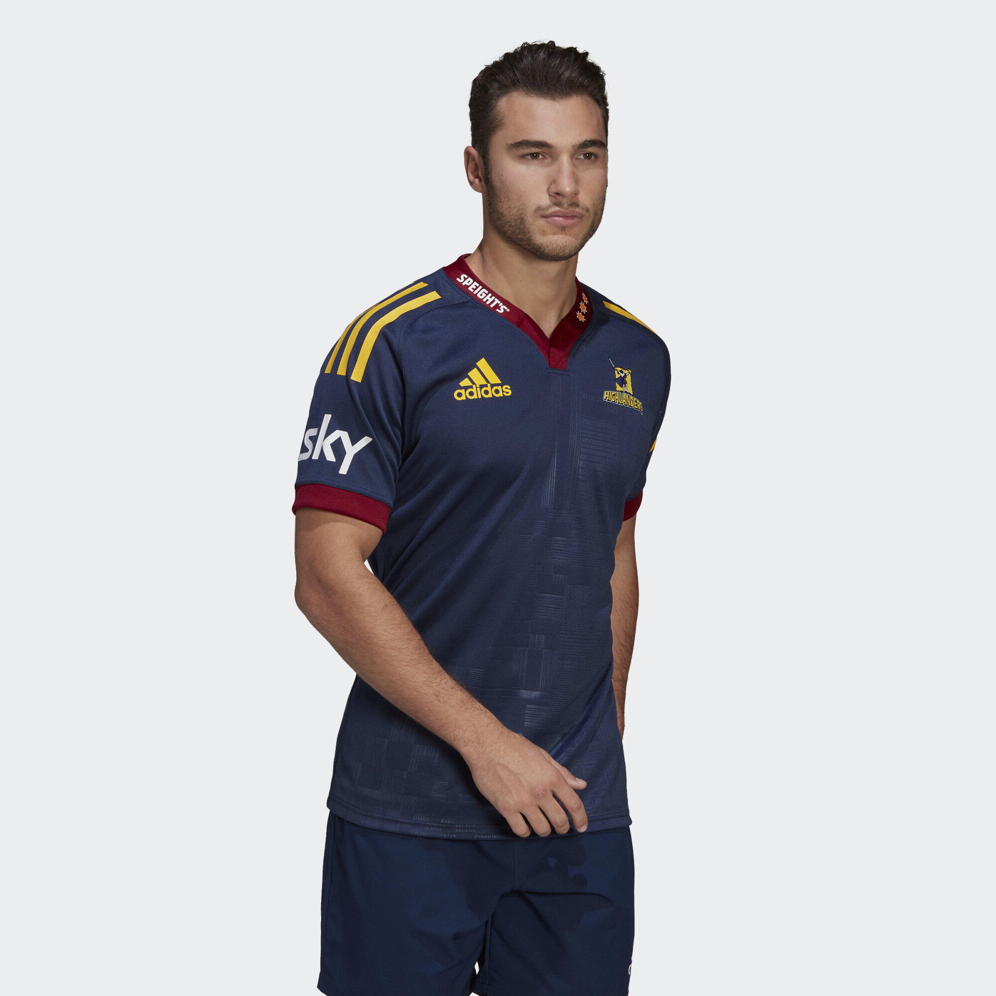 ADIDAS Highlanders Rugby Replica Home Jersey 1/7