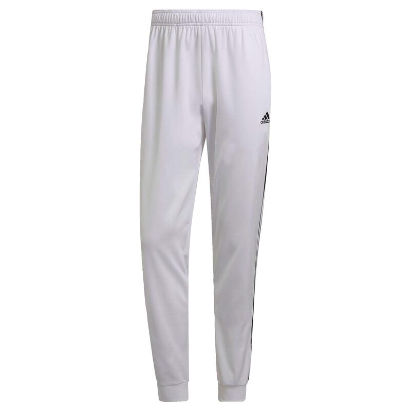 Nadrág adidas Essentials Warm-Up Tapered 3-Stripes, Fehér, Férfiak