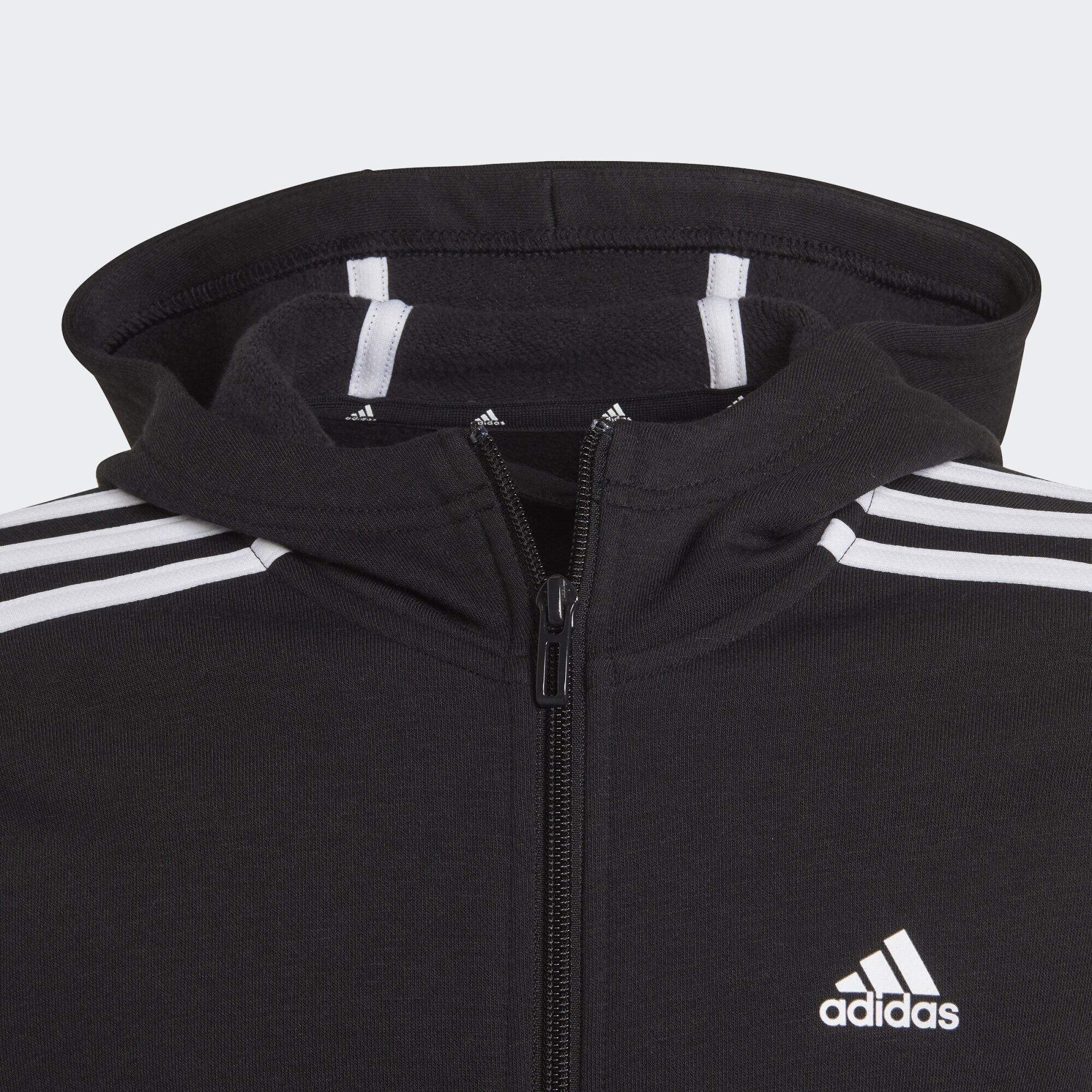 Veste à capuche adidas Essentials 3-Stripes Full-Zip 5/5