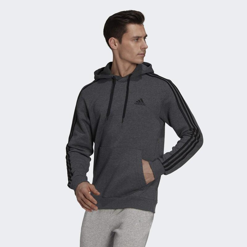 Essentials Fleece 3-Stripes Hoodie