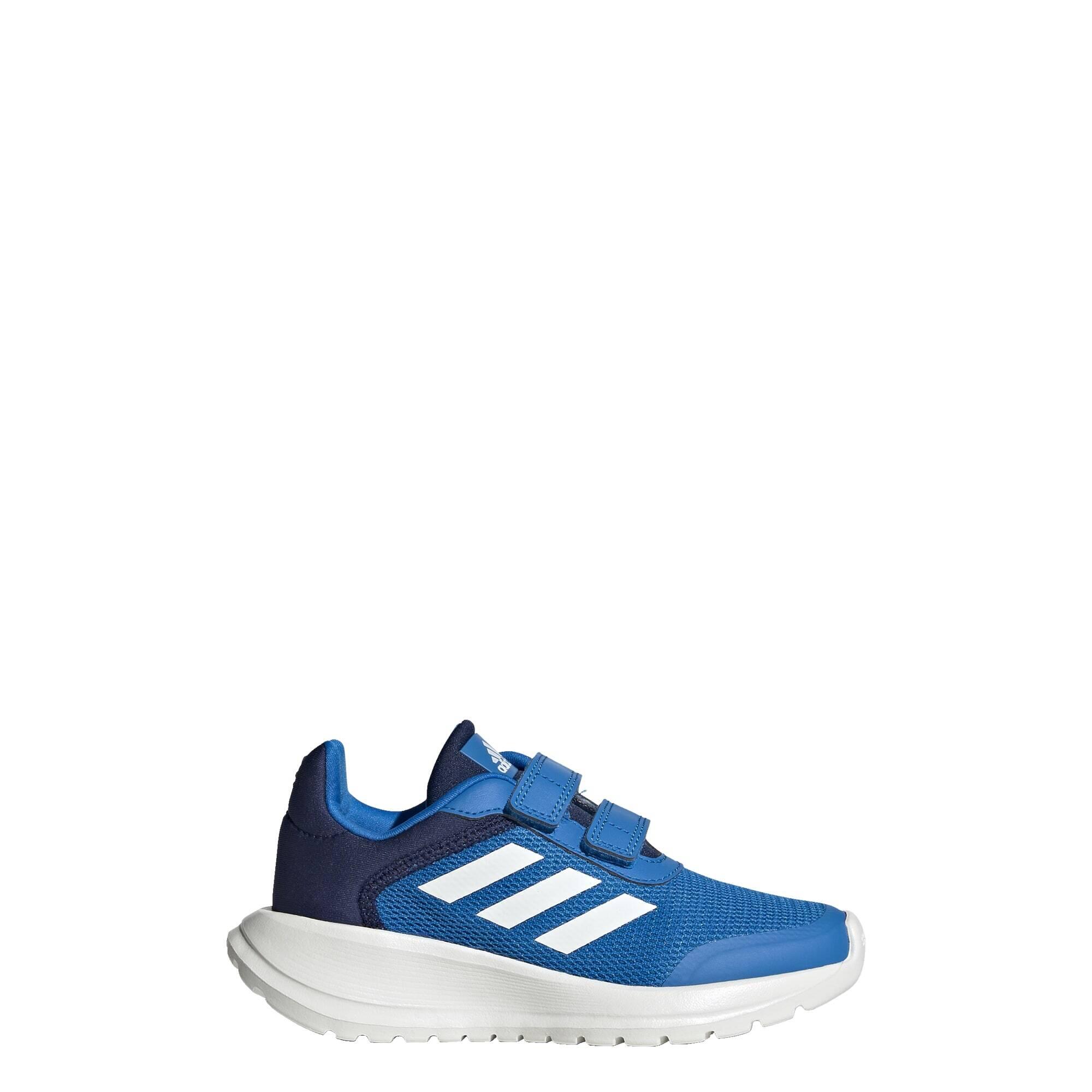 Adidas - Chaussure Tensaur Run - Chaussures De Sport - Blanc|bleu - 34 - Decathlon