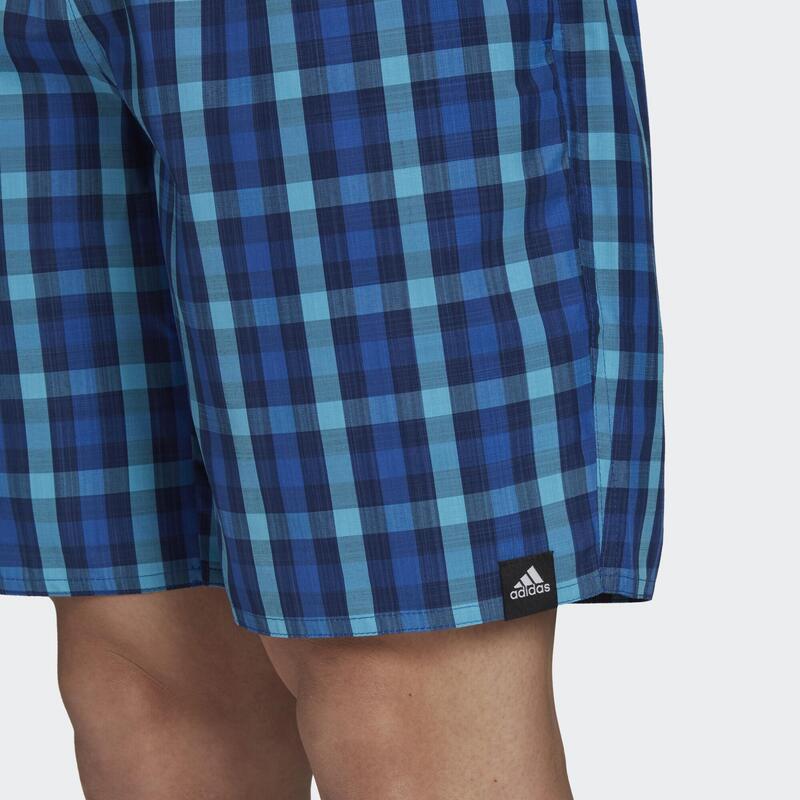 Classic-Length Check Zwemshort