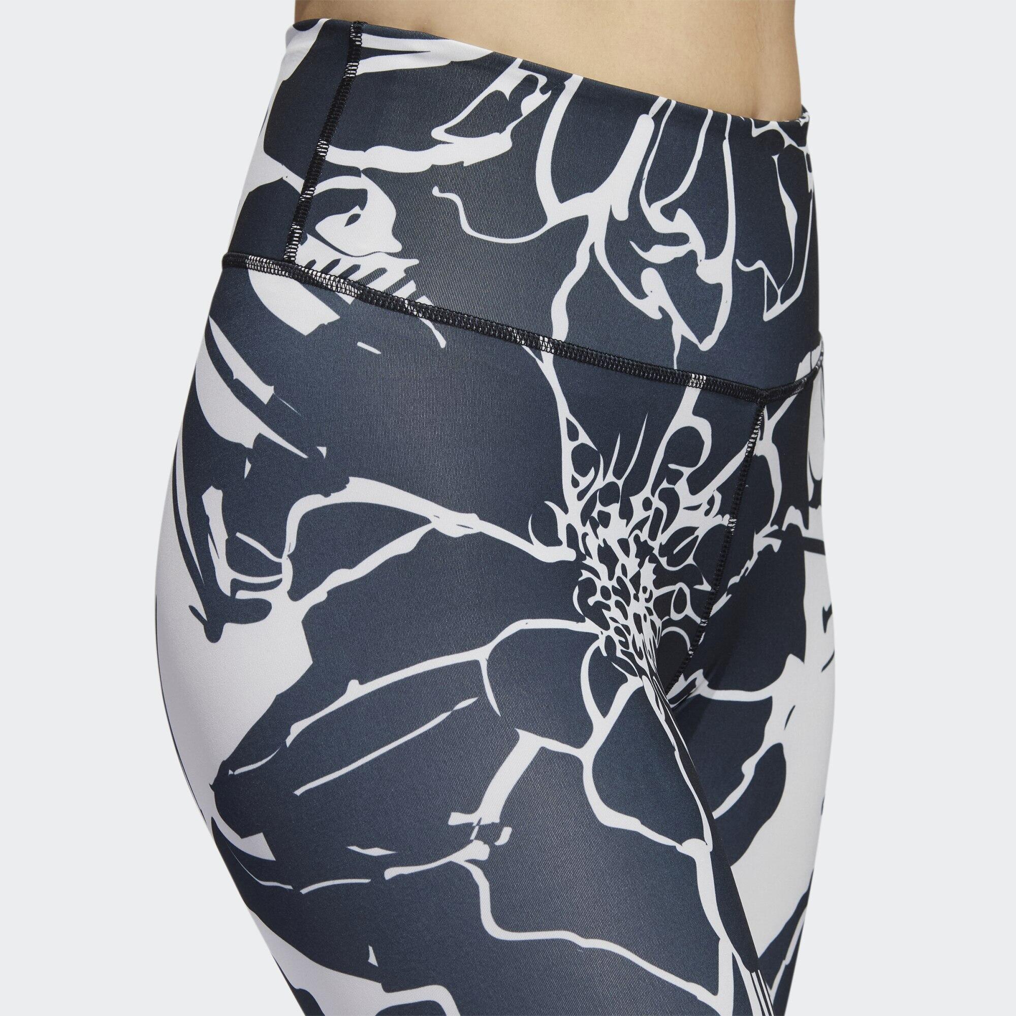 Legging Mulher Adidas Optime Superher Training Preto 4/5