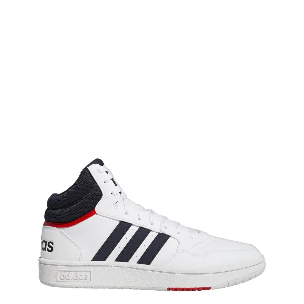 WHITE / BLACK / RED