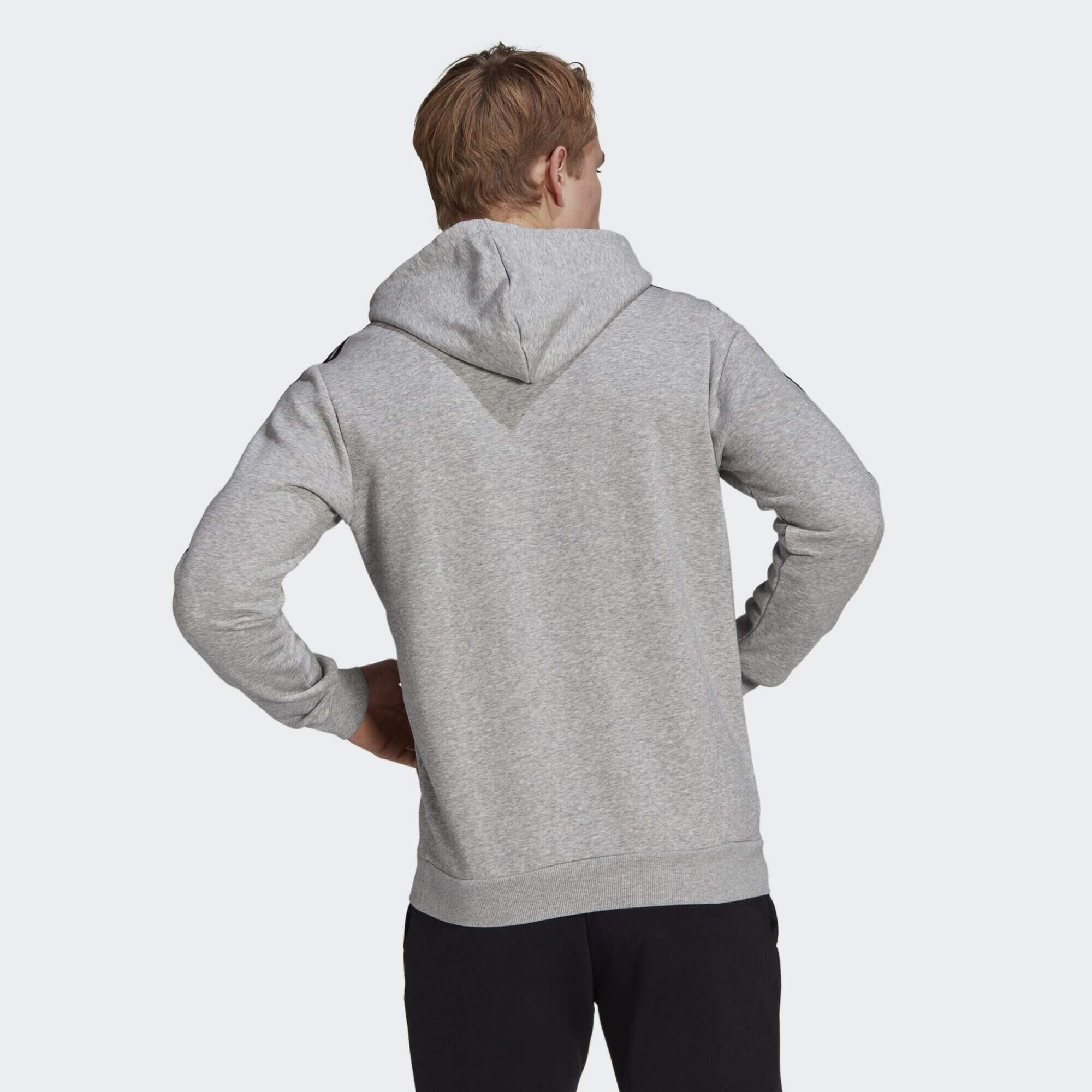 Hoodie adidas Essentials Fleece, Cinza, Homens 4/5