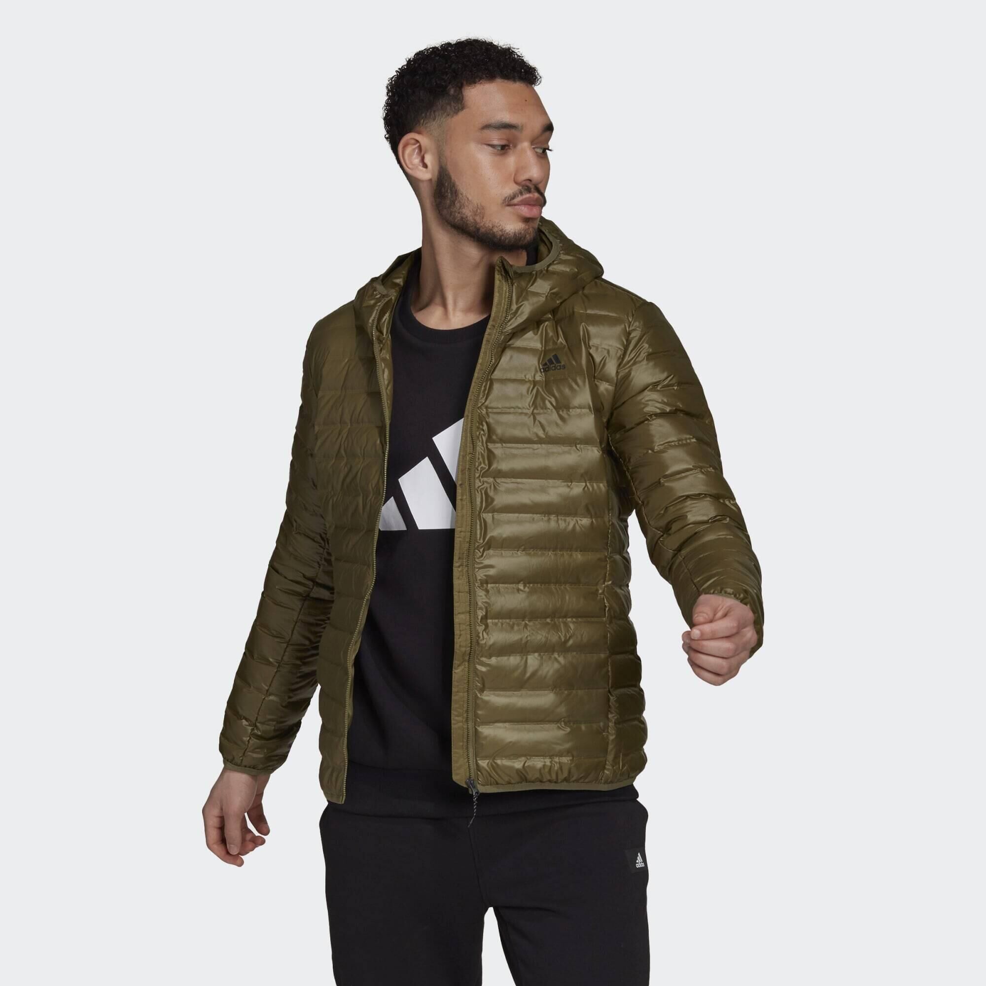 ADIDAS Varilite Hooded Down Jacket